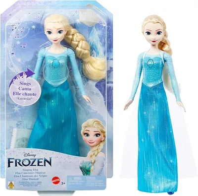 Mattel Juguetes de Disney Frozen Elsa cantarina