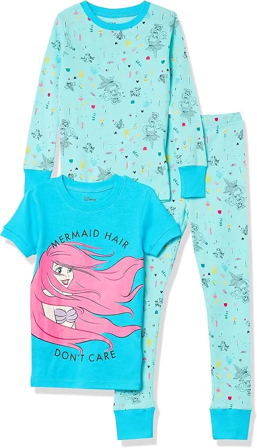 Conjunto de Pijama Bebé y Niña Disney, Marvel o Star Wars Talla 3 Años