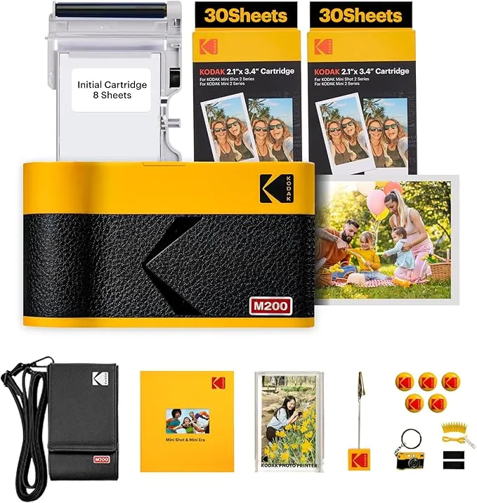 KODAK Mini 2 ERA 4PASS - Impresora de Fotos Portátil