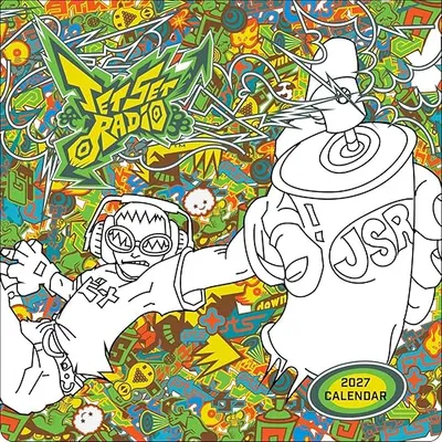 Calendario oficial Jet Set Radio Sega 2027