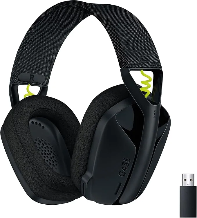 Logitech G G435 LIGHTSPEED Auriculares Inalámbricos y Bluetooth