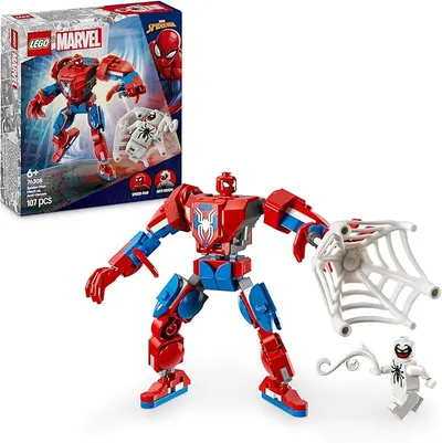 Set LEGO Marvel SpiderMan Mech vs AntiVenom