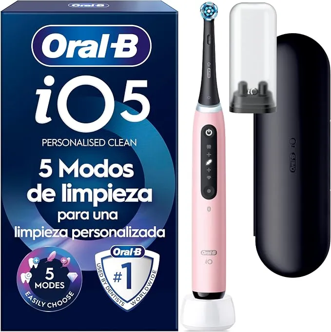 Cepillo de Dientes Eléctrico Oral-B iO 5N con 5 Modos y Sensor de Presión