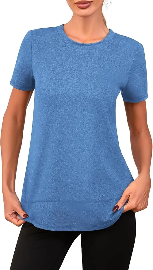 Camiseta Deportiva Slim Fit Mujer Memouniva Secado Rápido