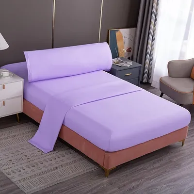 Juego de Sábanas 3 Piezas Meishida Transpirables y Duraderas para Cama de 90 a 150 cm
