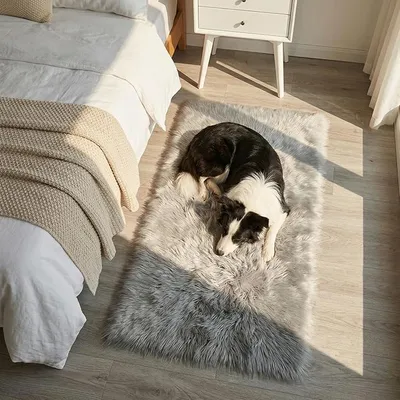 Alfombra de pelo sintético Mishukaze