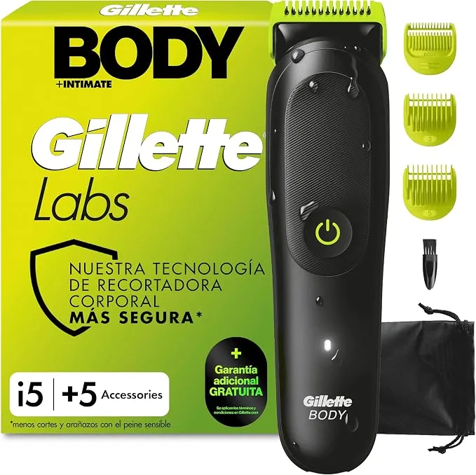 Gillette Labs i5 Body + Intimate Trimmer Hombre