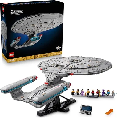 LEGO Icons Star Trek U.S.S. Enterprise NCC-1701-D Maqueta para Adultos