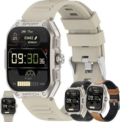 SMARTWATCH SGDDFIT GPS AMOLED 1.83" con Llamadas Bluetooth y 15 Días de Batería