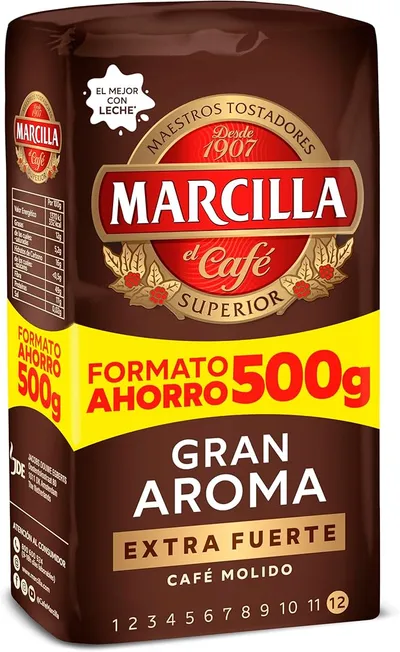 Marcilla Café Molido Extra Fuerte