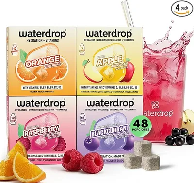 waterdrop® Microdrink Set Mix Clásico, 48 Pastillas Saborizantes Para Agua