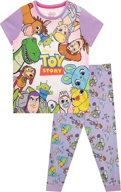 Disney Pijamas de Manga Corta para niñas Toy Story