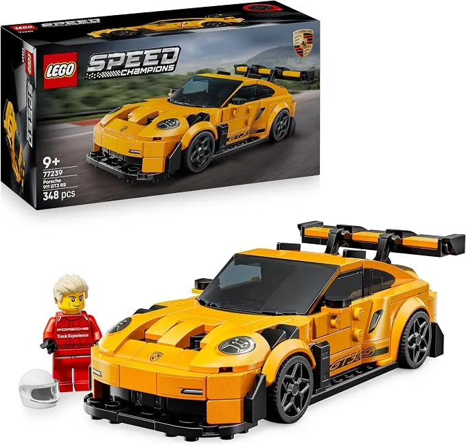 LEGO Porsche 911 GT3 RS Réplica Detallada para Niños