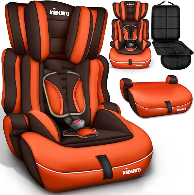 Silla de Coche KIDUKU con Arnés de 5 Puntos - Crece con tu Hijo