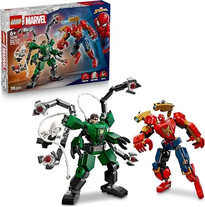 LEGO Marvel Spider-Man vs. Doc Ock Batalla de Armaduras Robóticas Set 76338