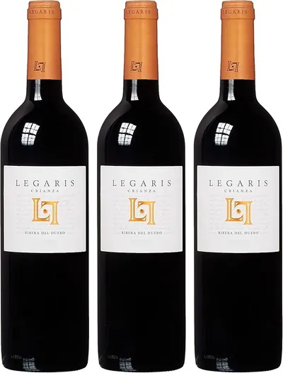 Legaris Crianza - Vino tinto DO Ribera del Duero, Tempranillo - 75cl
