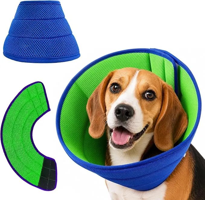 Collar Isabelino Ajustable para Perros - Recuperación y Protección