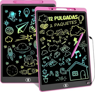 Tableta LCD 12 Pulgadas Pack de 2