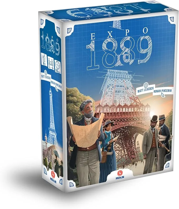 Expo 1889: Juego de Mesa Estratégico de Diseño de Atracciones