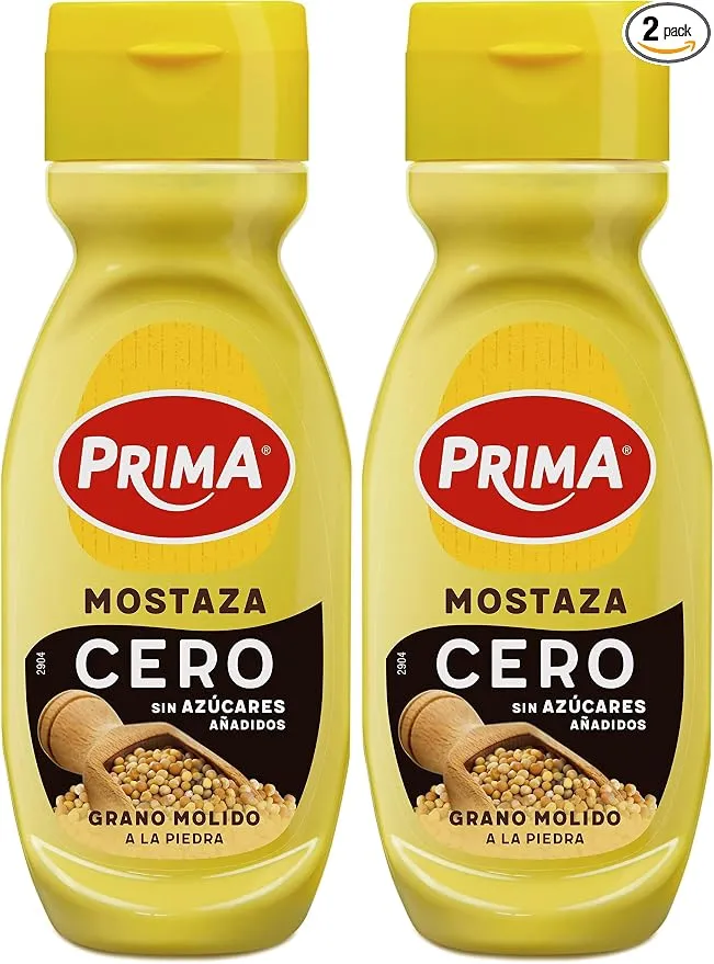 Prima Mostaza Cero Pack 2 x 265g
