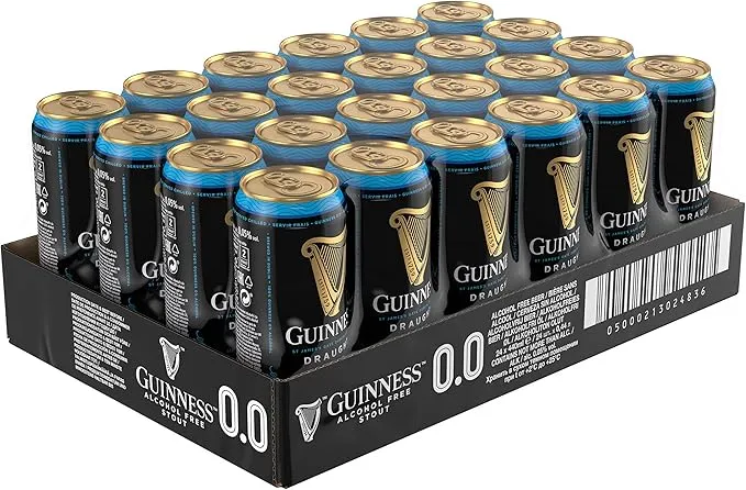 Guinness Draught 0.0 Cerveza Negra irlandesa
