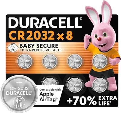 DURACELL CR2032 PACK8
