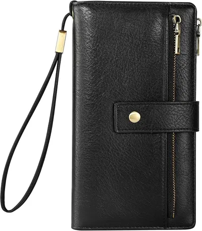 Vicloon Cartera Mujer Grande Monedero