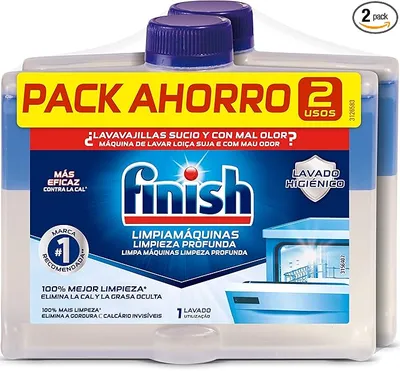 Finish Limpiamáquinas 2X250ML