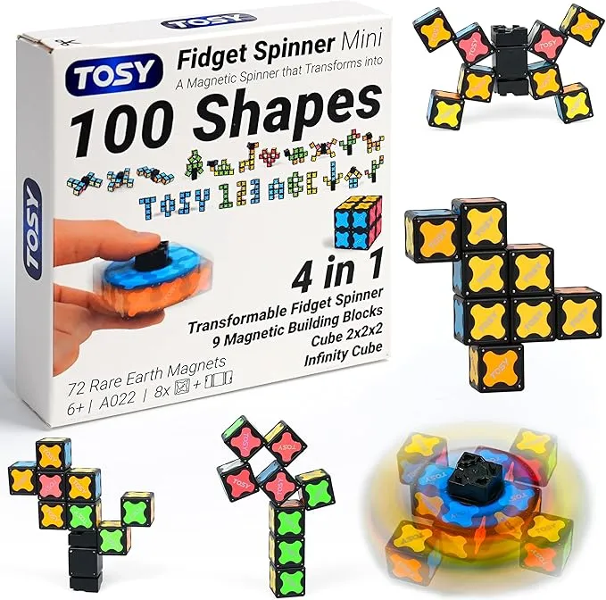 Tosy Magnet Fidget Spinner 2x2