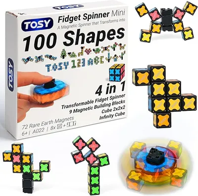 Tosy Magnet Fidget Spinner 2x2