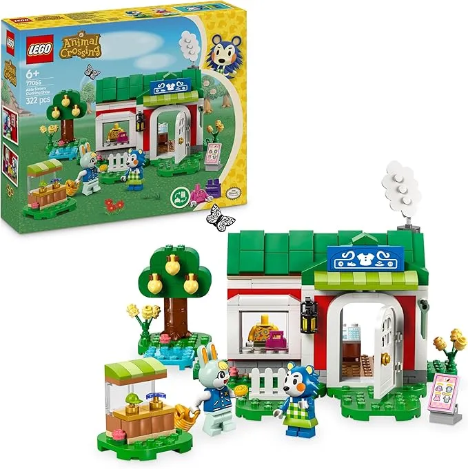LEGO Animal Crossing Tienda de Ropa de Las Hermanas Manitas