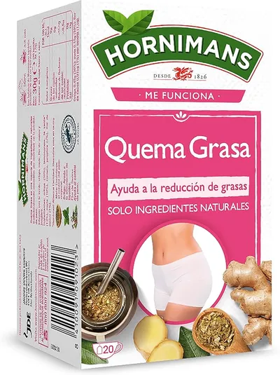 Hornimans Infusión Quemagrasa con Teína - 20 Bolsitas