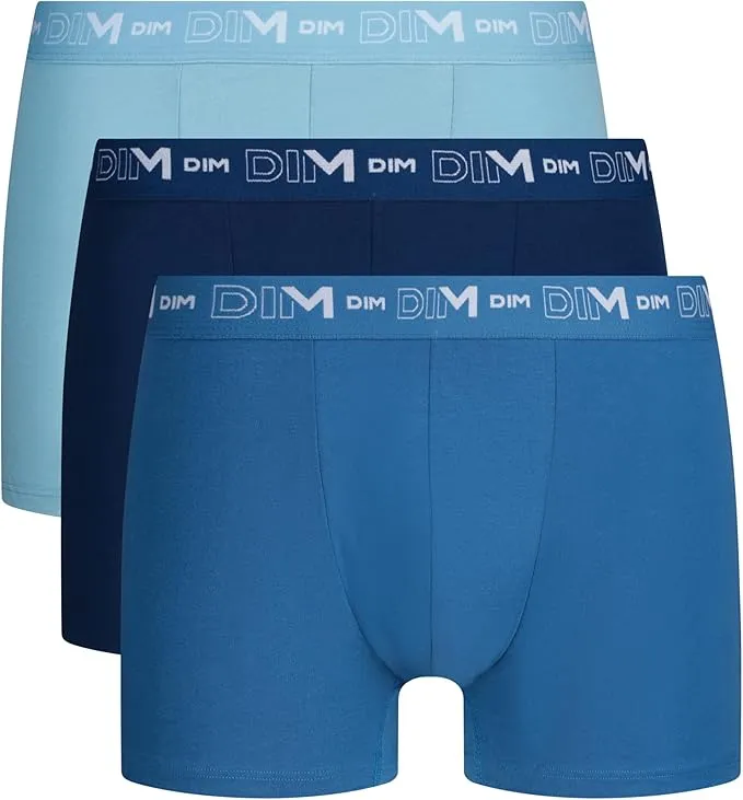 Lote de 3 Bóxers Dim con Cinturilla a Contraste para Hombre (Talla XL)