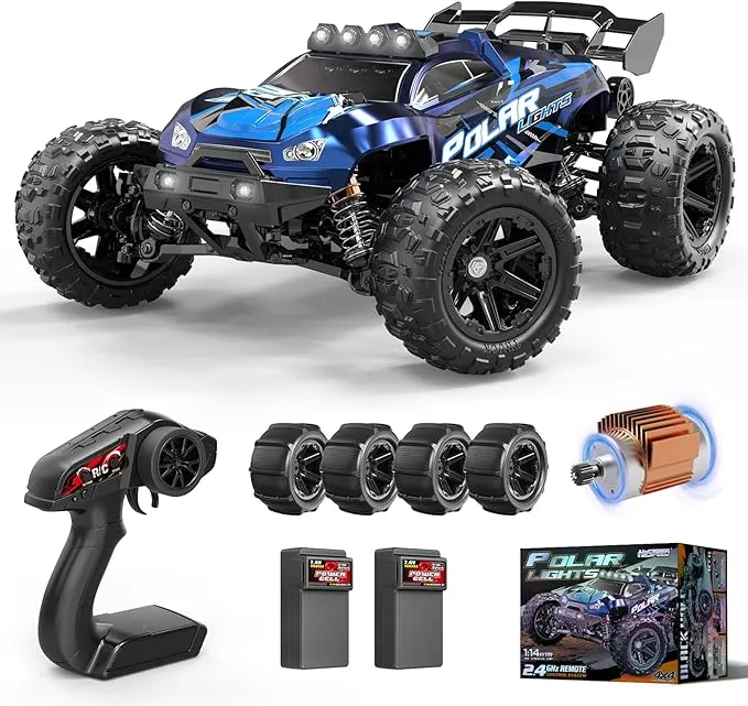 Womaqu Coche Teledirigido Adulto 1:14 Off-Road 4x4