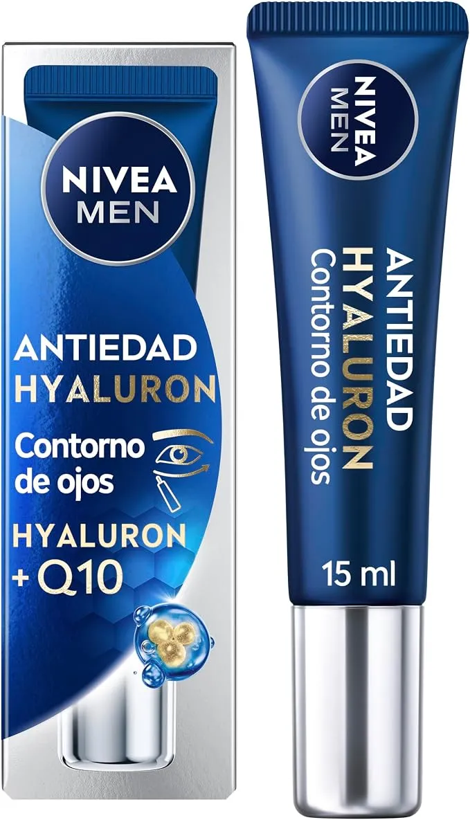 Crema Contorno de Ojos Antiedad NIVEA MEN Hyaluron 15ml