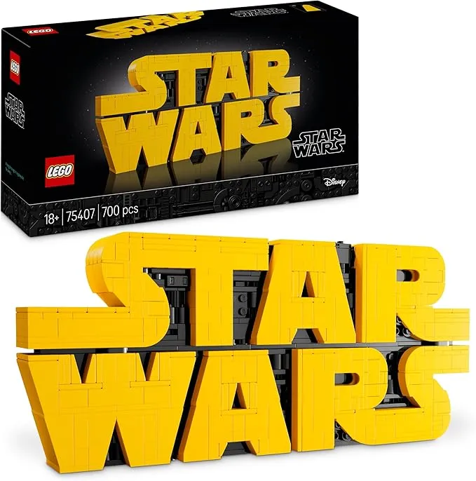 LEGO STAR WARS LOGOTIPO 3D