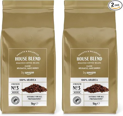 Café en Grano 100% Arábica Natural Classico Tueste Medio - Pack 2kg