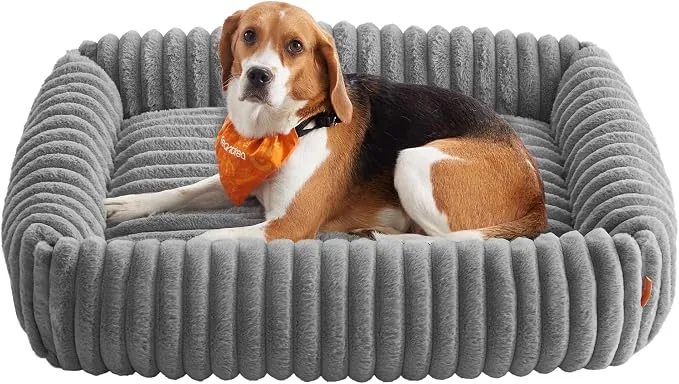FEANDREA Cama Ortopédica para Perros Mediana, 91x68x20 cm