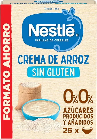 Nestlé Crema De Arroz Y Sin Gluten 0% 0%