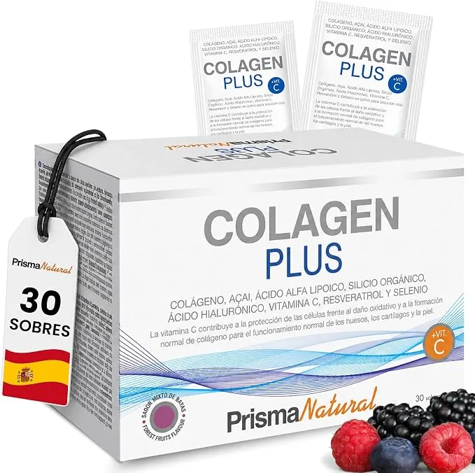 Colágeno Plus Antiedad con Ácido Hialurónico y Silicio - Piel, Uñas y Articulaciones