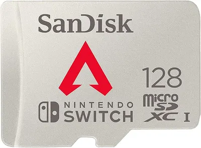 SanDisk Tarjeta microSD con licencia oficial para Nintendo Switch, Apex Legend 128GB