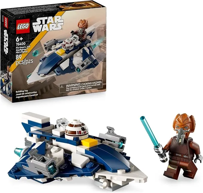 LEGO Star Wars Microfighter: Caza Estelar Jedi de Plo Koon 75400