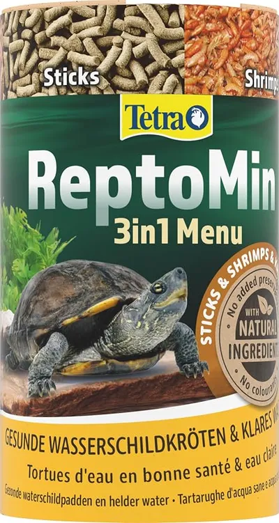 Tetra ReptoMin Menu Alimento Principal para Tortugas (250 ml)