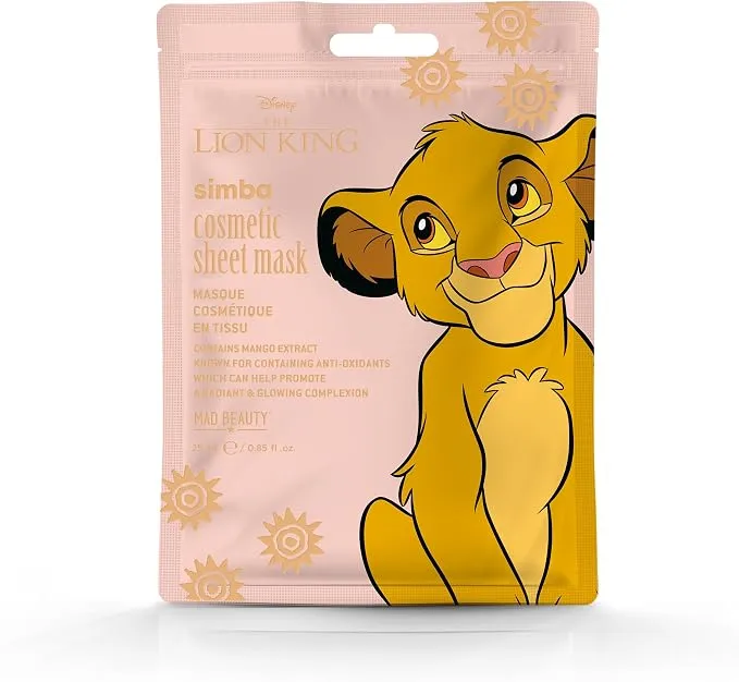 MAD BEAUTY Mascarilla Facial Lion King Sheet Mask Simba