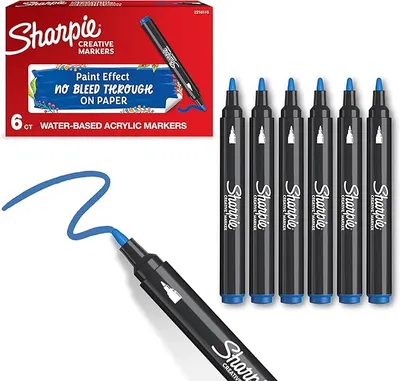 Rotuladores Acrílicos Sharpie Azul