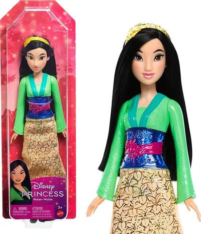 Mattel Disney Princess Mulán Muñeca