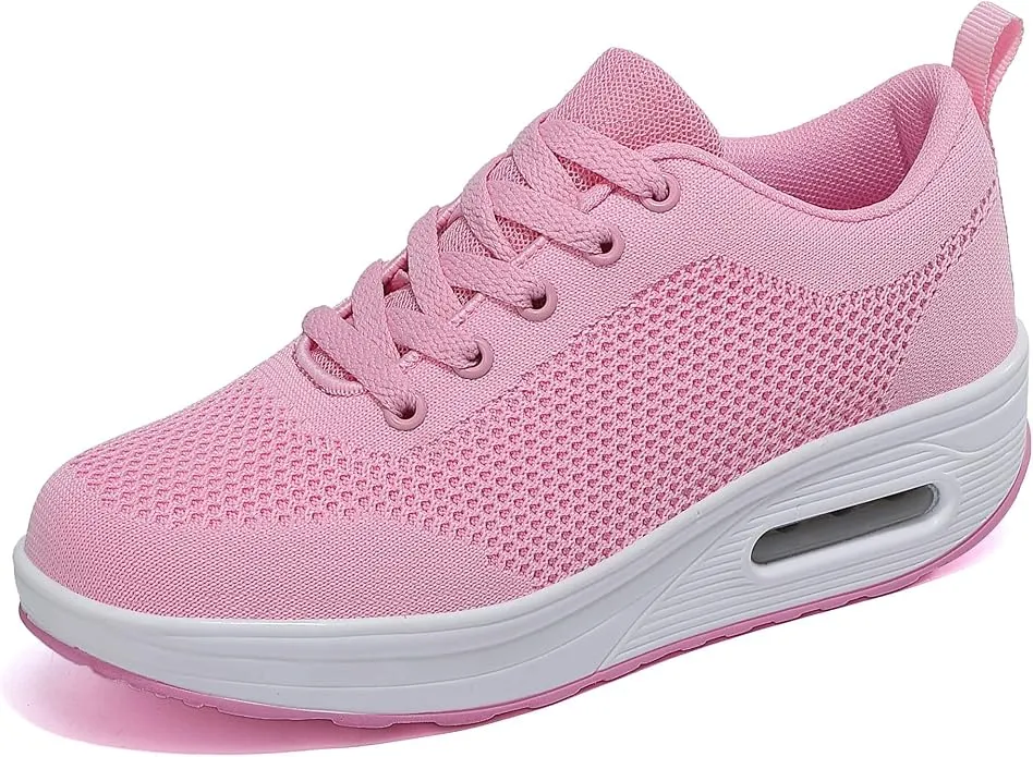 Zapatillas Running Ligeras Mujer con Plataforma Antideslizante
