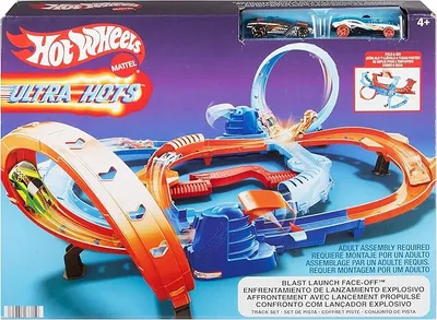 Hot Wheels Ultra Hots, Conjunto de pista de carreras de juguete