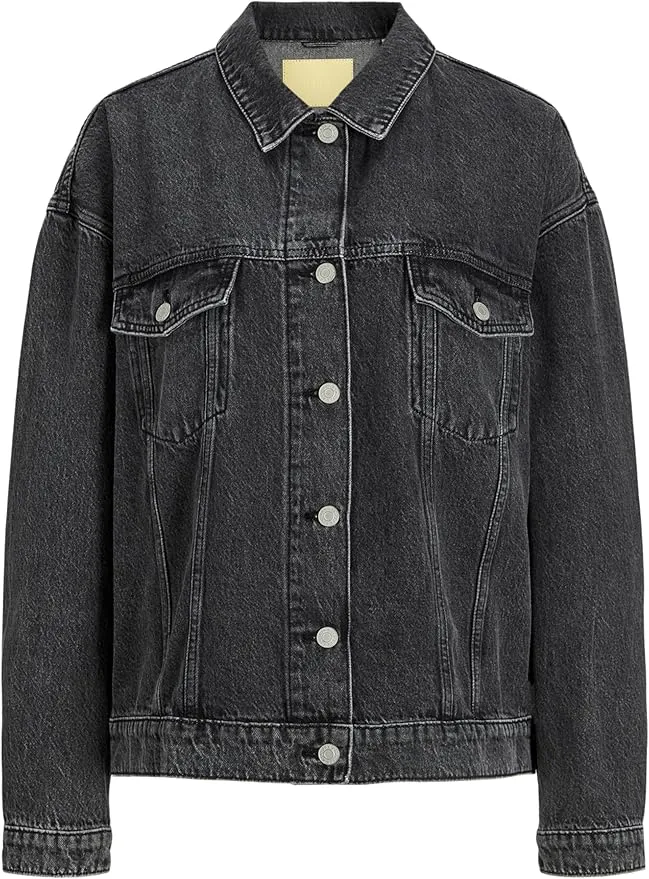 JACK & JONES Denim Jacket JXORLY Denim Jacket Grey Denim M