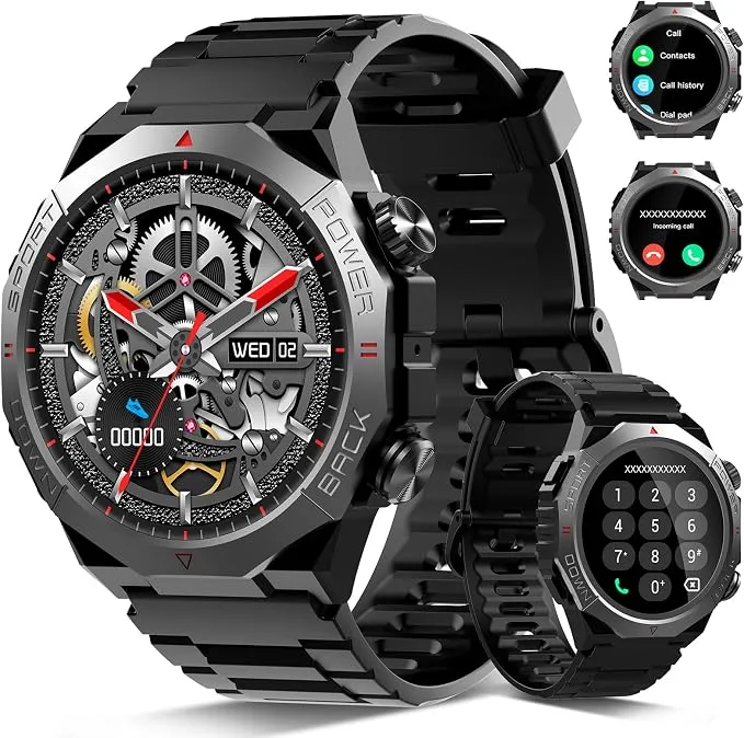 Reloj Inteligente Unisex con Llamadas y 110 Modos Deportivos